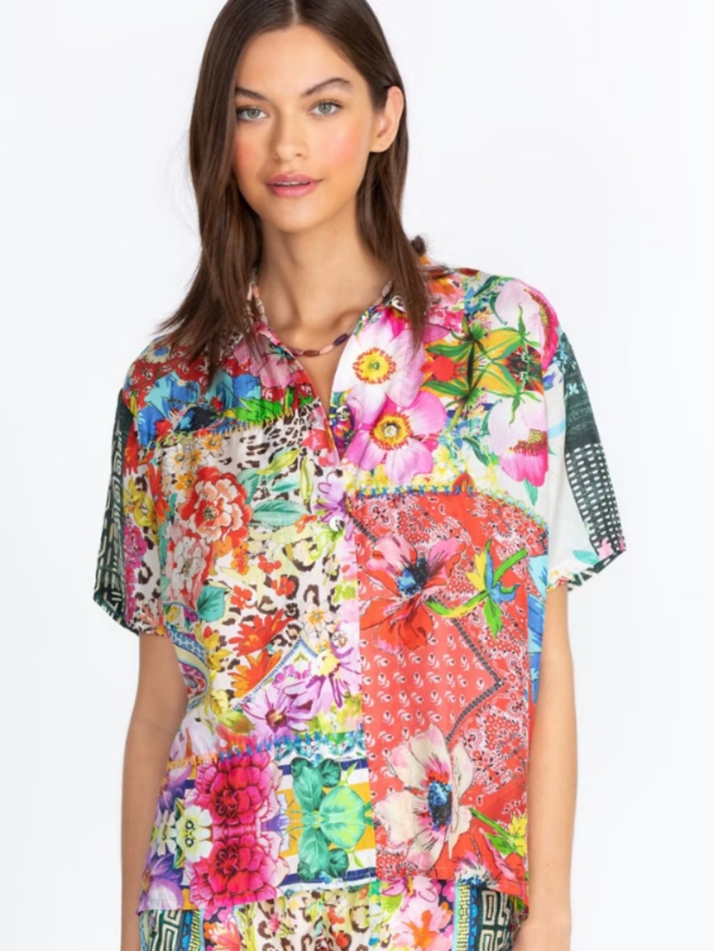 NWT! Johnny Was Aero Jules Button Up